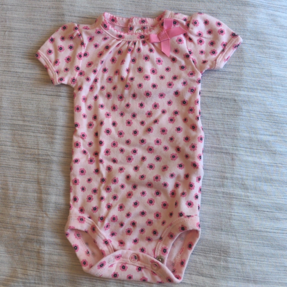 Carter's Newborn Floral Bodysuit